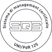 Logo Sistema di Management Certificato SQS UNI/PdR 125